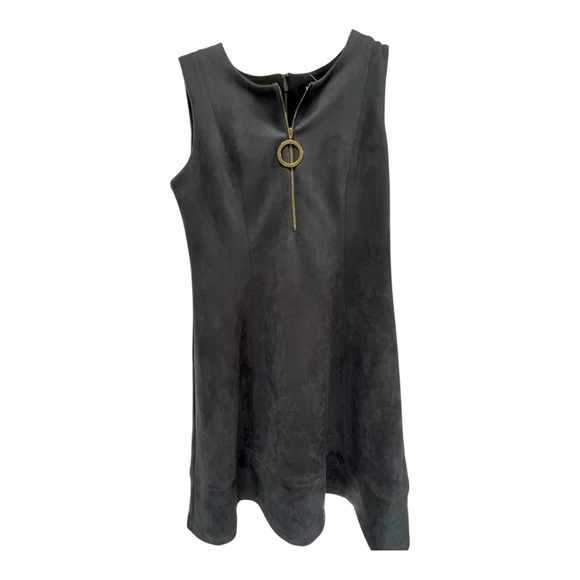 Dkny Dresses & Skirts - Dkny Black Sleeveless A-Line Midi Dress